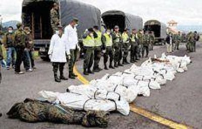 Fin de a�o con bombardeo en Colombia