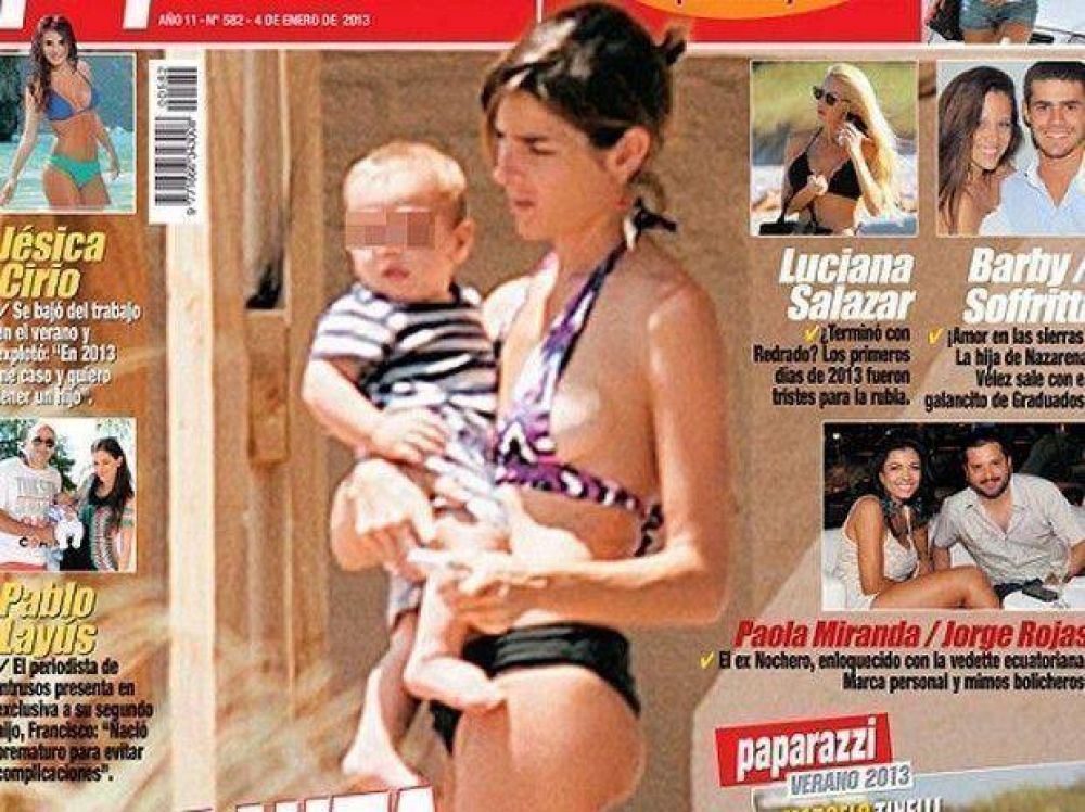 Alarma: preocupaci�n por la delgadez de Juanita Viale