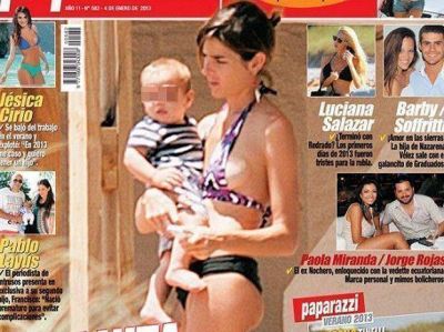 Alarma: preocupaci�n por la delgadez de Juanita Viale