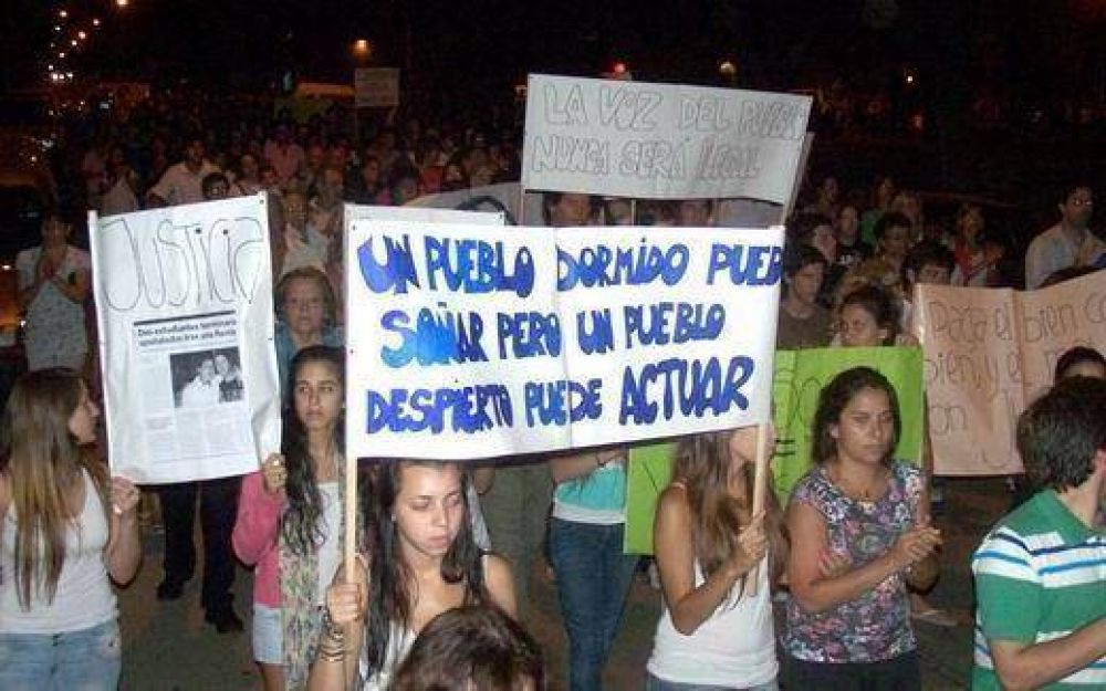 Arias se moviliz� ante la creciente violencia urbana  