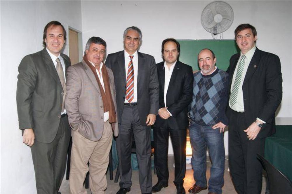 Luciani asumi� la vicepresidencia del corredor de los municipios del Mercosur
