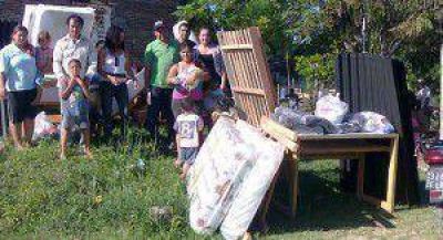 Asisten a familias cuyos hogares fueron afectados por incendios
