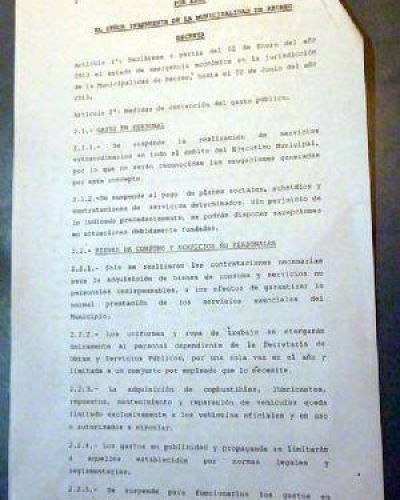 Elpidio se solidariz� con Polti y carg� contra los funcionarios provinciales