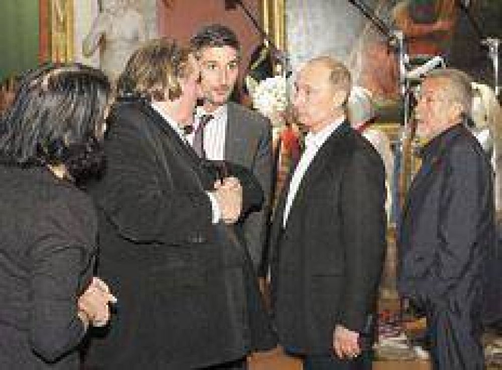 G�rard Depardieu, desde Rusia con amor
