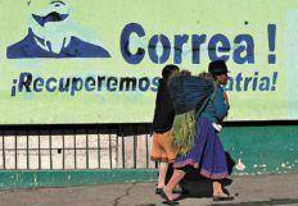 Correa de arranque para las elecciones