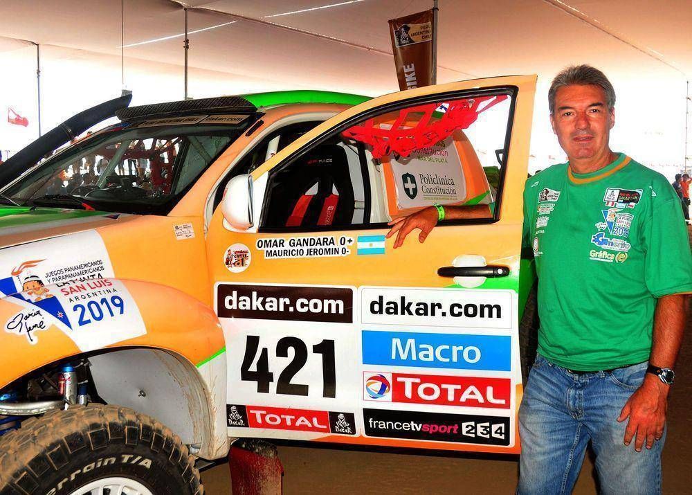 Omar G�ndara comienza hoy el Rally Dakar 2013 