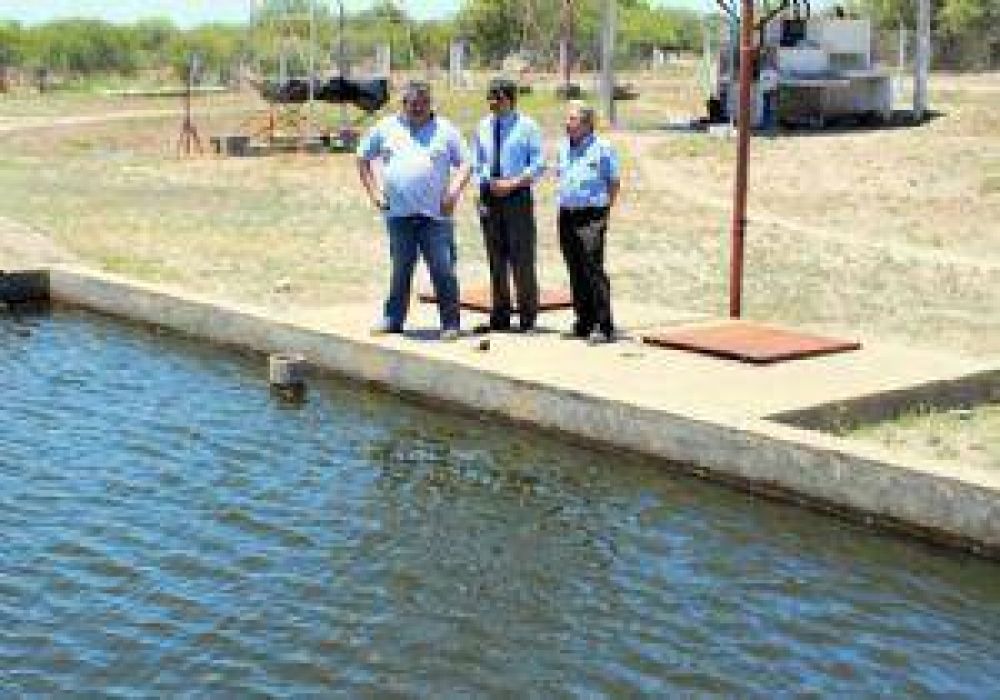 El Gobierno apura las obras de agua pedidas por el intendente de Recreo