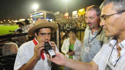 Comenz� la alcoholemia para los jinetes
