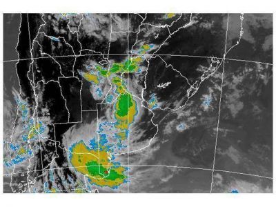 Advierten por tormentas fuertes esta noche en el sur entrerriano 