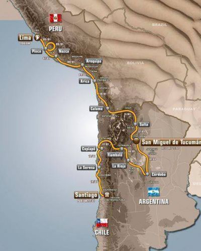 Comienza el Dakar 2013 con Tucum�n como sede de descanso 