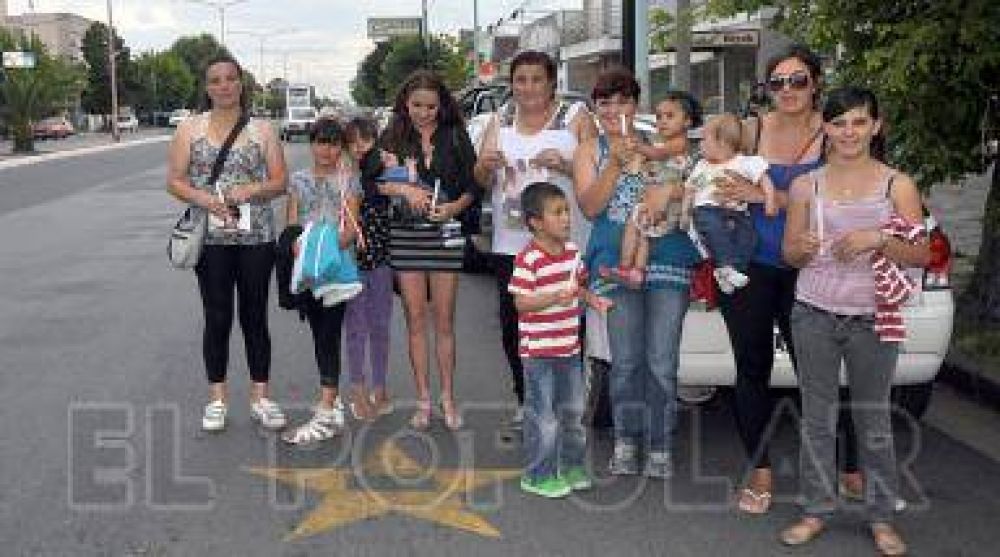 Marcharon a un a�o de la muerte de Cristian Ponce 