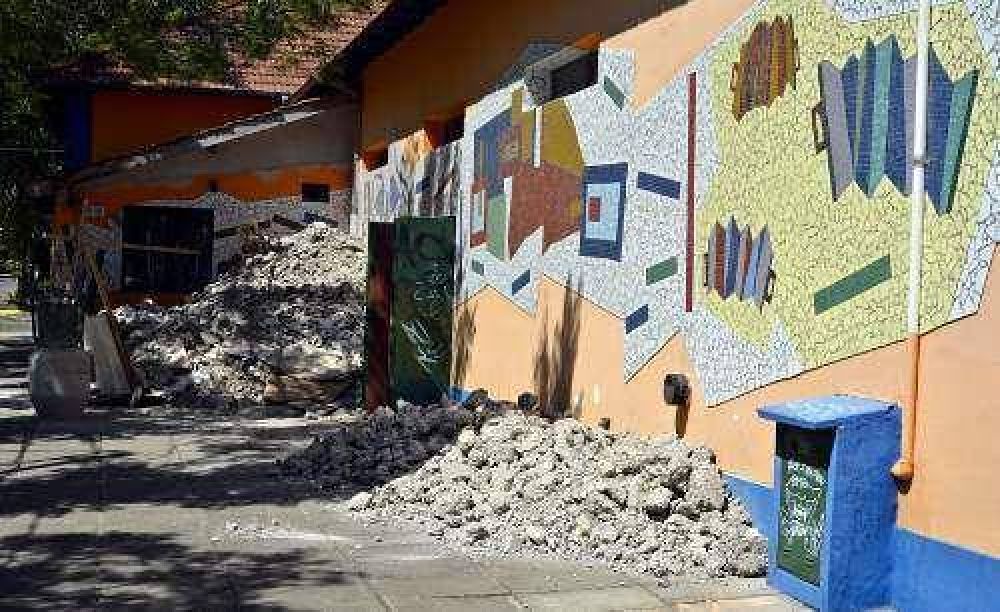 Avanza la segunda etapa de las obras en el Teatro Martinelli