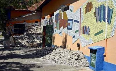 Avanza la segunda etapa de las obras en el Teatro Martinelli