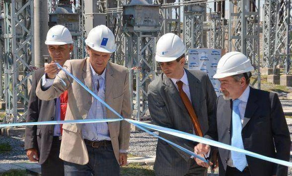 Se inaugur� en General San Mart�n la Subestaci�n el�ctrica de Edenor