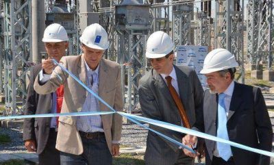 Se inaugur� en General San Mart�n la Subestaci�n el�ctrica de Edenor