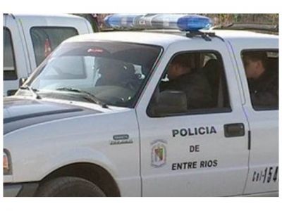 Robaron un auto con una mujer adentro 