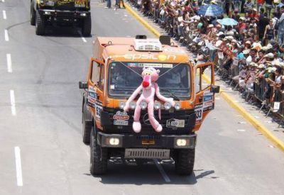 D�agostini largo el Dakar 2013 con Catamarca en el alma. 