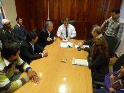 Gerardo Morales y productores con el Ministro Romarovsky