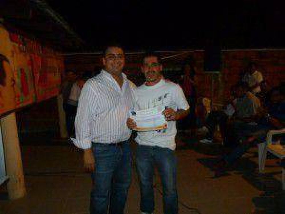 El Centro de Estudios �Juan Per�n� entreg� certificados de capacitaci�n