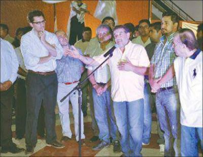 El Gobernador anunci� trabajos en la zona del dique Los Sauces 