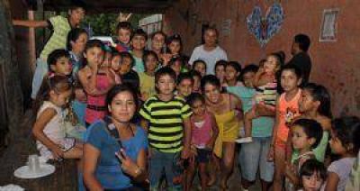 La Fundaci�n Cantos celebr� Reyes junto con los chicos de un comedor