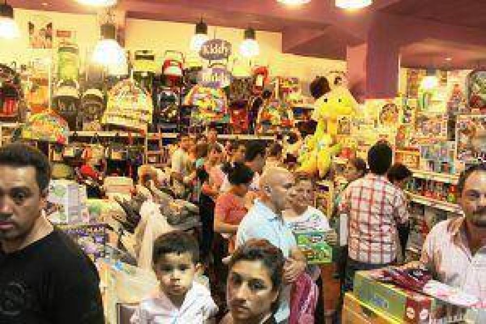 El centro se vio colmado previo a la llegada de los Reyes Magos 