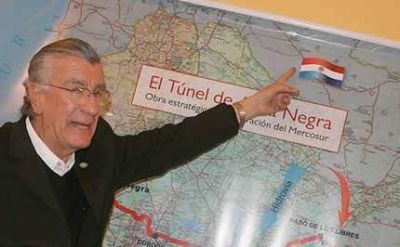 Cuenta regresiva para el t�nel: esperan recibir a los funcionarios de Ebitan 