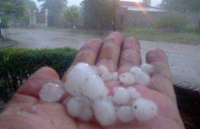 La primera lluvia del a�o sum� en la ciudad 34,5 mil�metros 