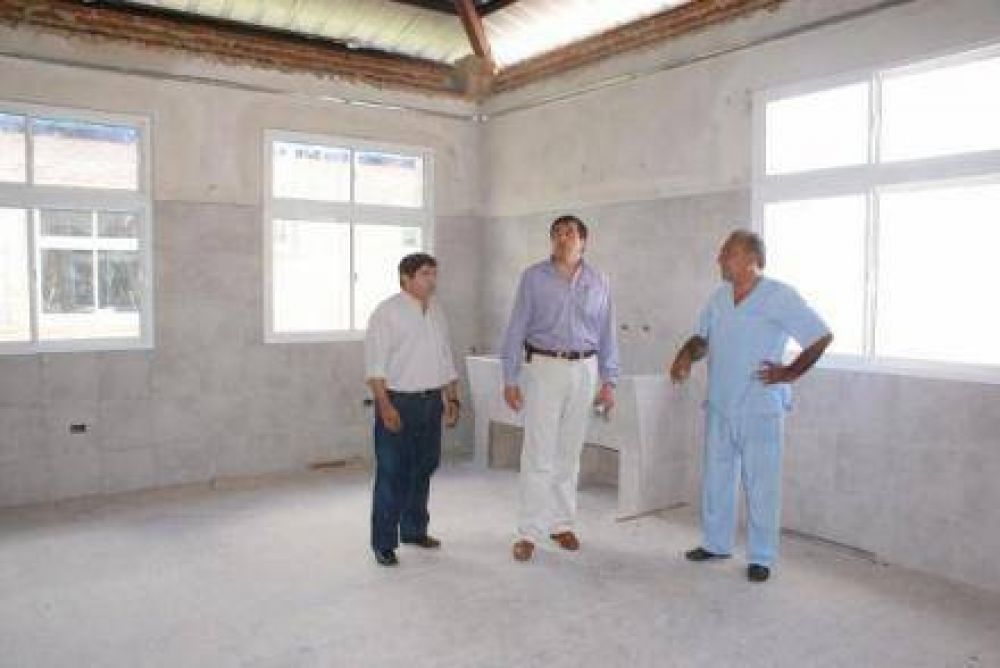 La construcci�n de hospital de Laish� avanz� un 70% , se inform�  