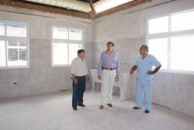 La construcci�n de hospital de Laish� avanz� un 70% , se inform�  