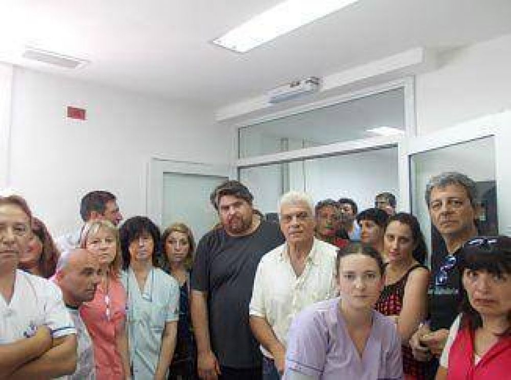 Paro, estado de alerta y movilizaci�n en el Hospital de Quilmes