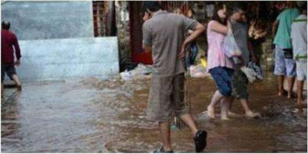 La tierra del Gaucho Gil se aneg� por las lluvias 