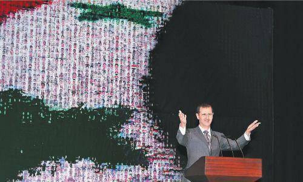 Al Assad excluy� a los rebeldes de un supuesto acuerdo pol�tico