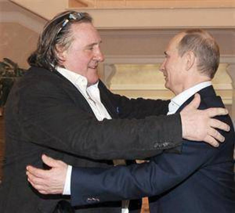 Depardieu, �dolo en Rusia: le ofrecieron hasta un ministerio