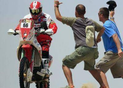 El entusiasmo por el Dakar 