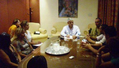 El vicegobernador Jorge D�az se reuni� con comparsas en la ciudad de Villa Mercedes