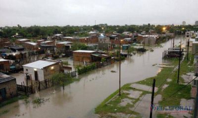 Lluvia histrica con ms de 100 mm en doce horas sorprendi a los correntinos 