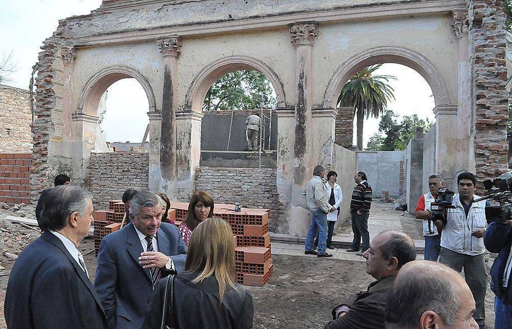 Importante avance en las obras del nuevo edificio donde ser� la apertura del Ciclo Lectivo 2013 