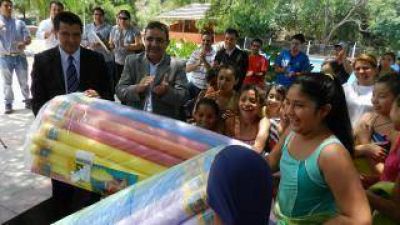Se inaugur� la temporada del Camping Municipal 