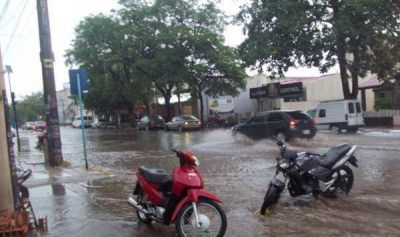 Lo que dej� el paso de la lluvia y el viento