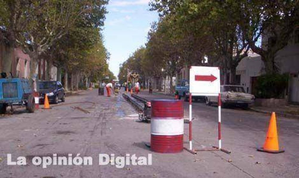 Avanzan con total celeridad los canteros de la Avenida 17 