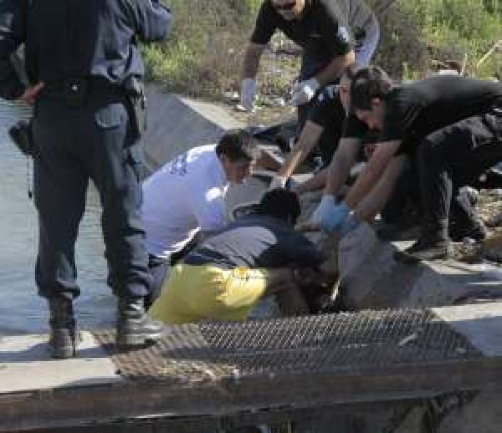 Hallan muerto en 9 de Julio al chico perdido en un canal 