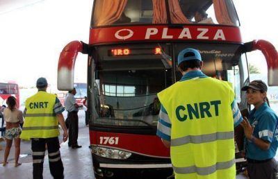 De un control a 47 micros en Mar del Plata, hubo 12 demorados, 8 infraccionados y 1 retenido
