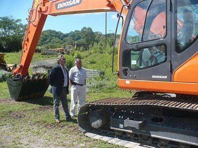 Recursos H�dricos incorpor� nuevos equipos pesados  