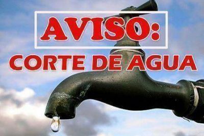 Hoy habr� un corte de suministro de agua potable en Vaqueros 