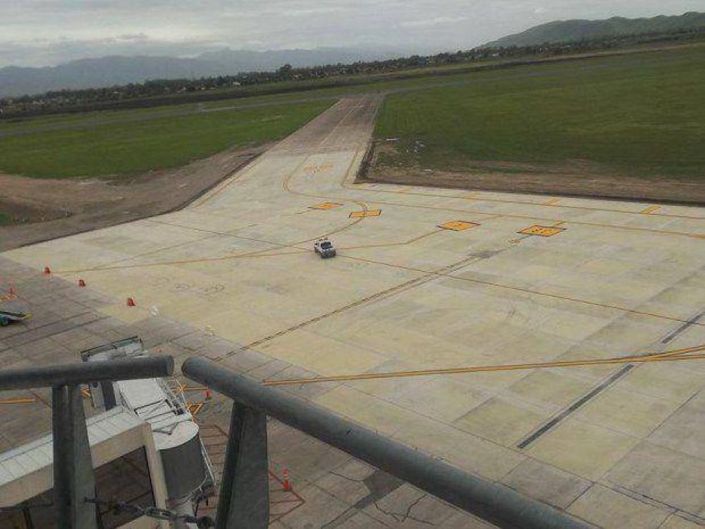 El aeropuerto quedar� chico para recibir vuelos de carga 