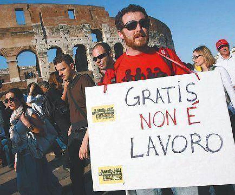 Italia: casi cuatro de cada diez j�venes buscan un trabajo