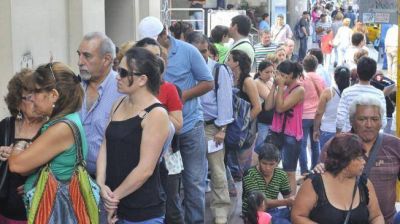 La ciudad, tan llena que no parece enero