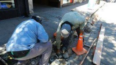 Cambio de parada de colectivos y ensanchamiento de vereda 