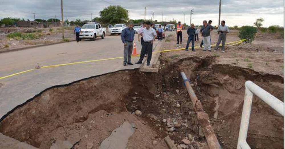 La provincia reparar� el puente de ingreso al barrio N�stor Kirchner